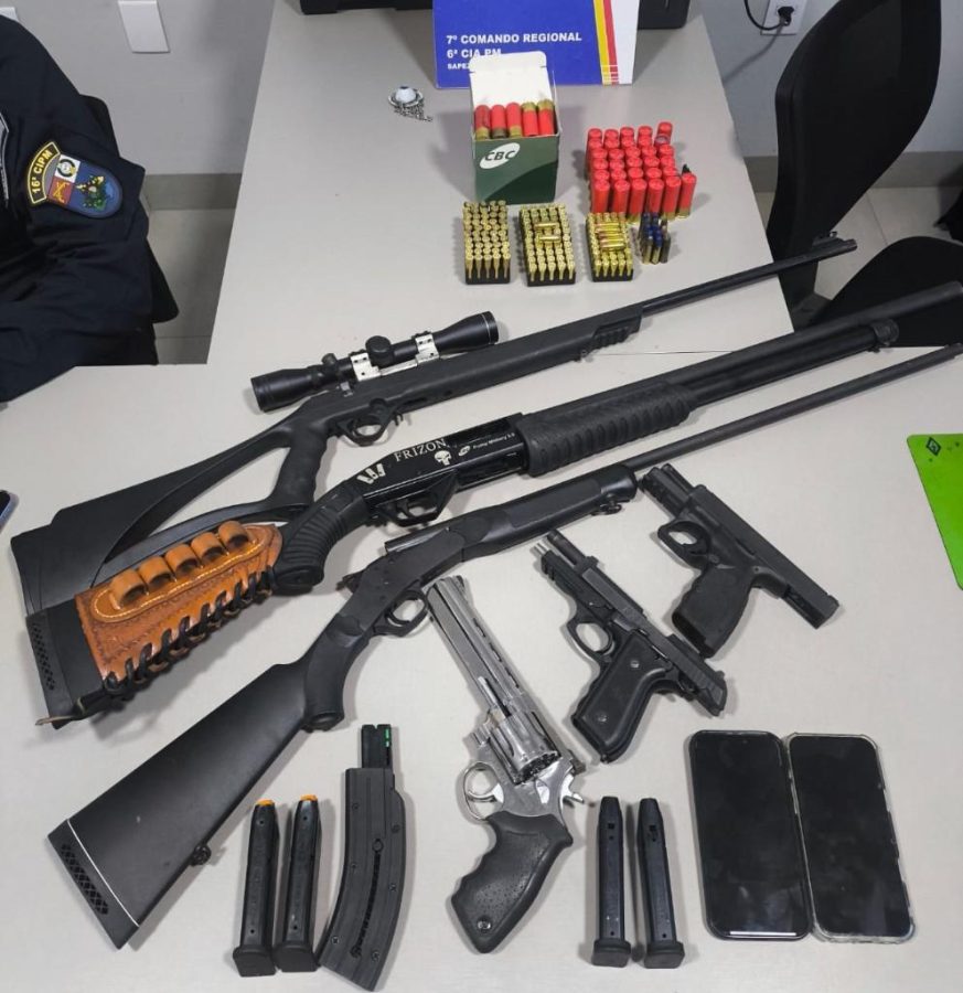 Operação Território Livre já prendeu 95 criminosos e apreendeu 28 armas de fogo