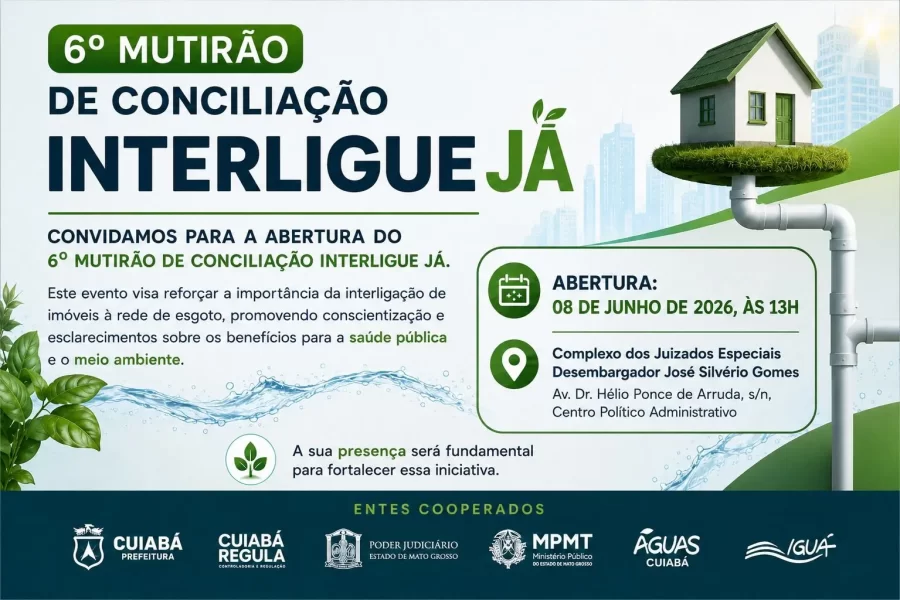 “Interligue Já” vai realizar mais de 500 audiências para regularização da rede de esgoto