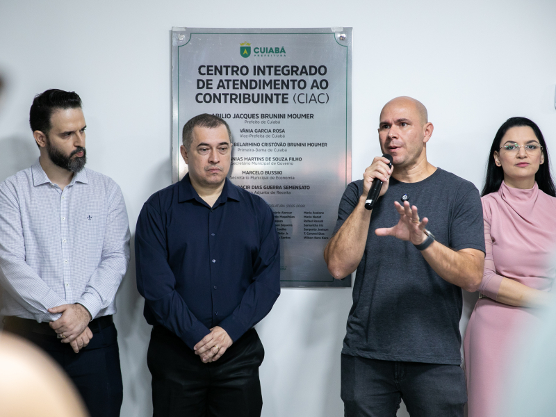Prefeito destaca novo CIAC como parte do projeto de revitalização do Centro de Cuiabá