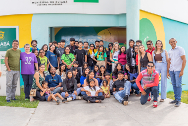 Estudantes indígenas conhecem história de Cuiabá em visita ao Complexo Biocultural do Porto