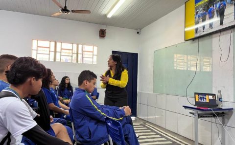 Detran leva circuito de palestras sobre educação para o trânsito a 680 estudantes de Cuiabá