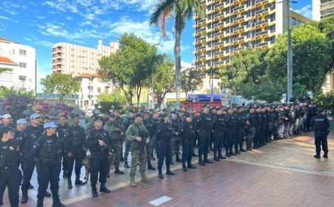 Polícia Militar deflagra Operação Centro Seguro e Força Total em Cuiabá