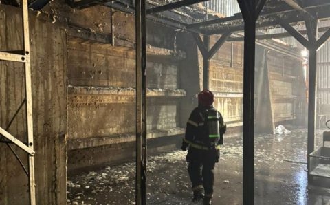 Corpo de Bombeiros extingue incêndio em Campo Novo do Parecis