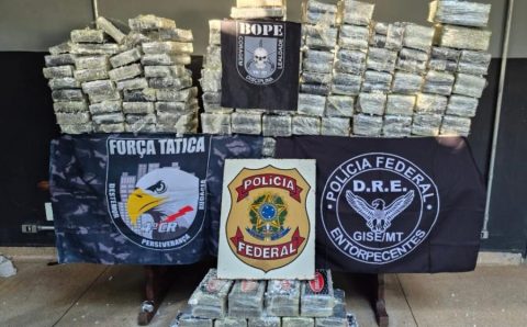 Forças de segurança apreendem 250 quilos de cocaína e causam prejuízo de R$ 15 milhões às facções criminosas