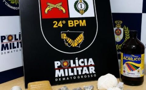 Polícia Militar prende dupla suspeita por tráfico de drogas em Cuiabá