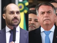 Eduardo Bolsonaro aparece como produtor executivo de filme sobre o pai