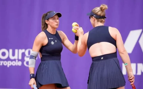 Luisa Stefani vence e fica a 1 vitória do bicampeonato em Estrasburgo