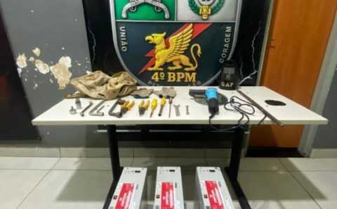 Polícia Militar prende homem por furtar baterias avaliadas em R$ 21 mil
