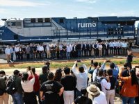 Governo de MT e Rumo inauguram 1º trecho da Ferrovia Estadual: “Mato Grosso é um exemplo do que o Brasil pode fazer”, afirma governador