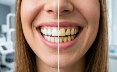 A dentista explica como limpar dentes amarelados de forma eficaz, conforme estudos