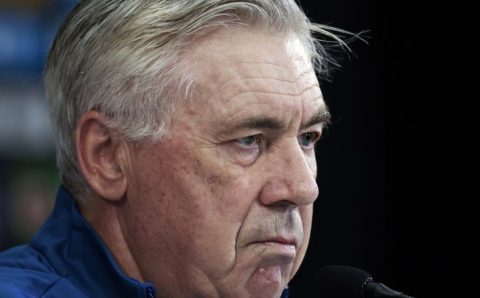 Ancelotti garante que empate na estreia da Copa não abala confiança
