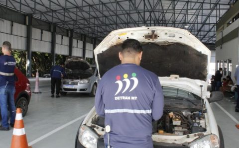 Serviço de vistoria veicular retorna para espaço original na sede do Detran após reforma
