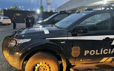 Polícia Civil cumpre dois mandados de prisão contra autor furtos em série em comércios em Cuiabá