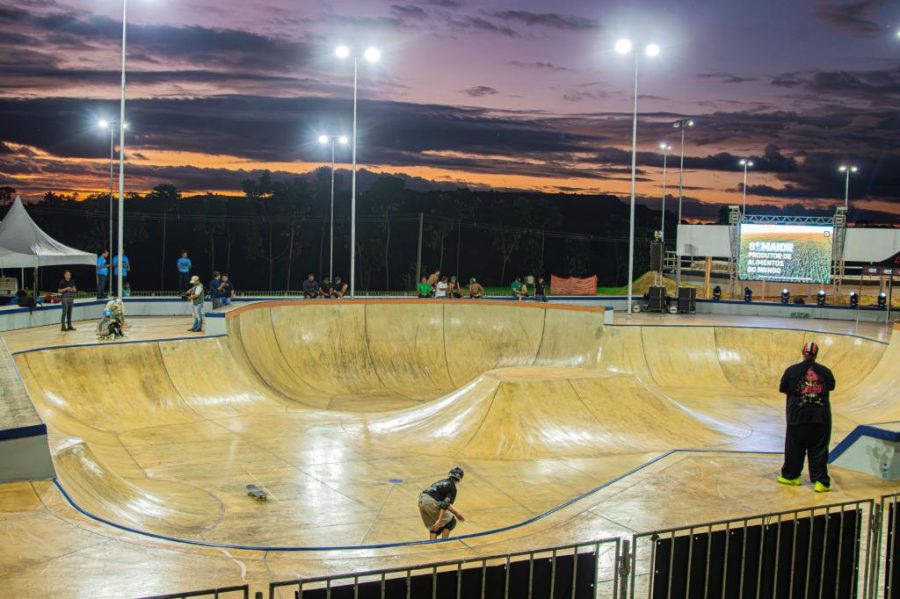 Parque Novo Mato Grosso recebe principal etapa do circuito brasileiro de skate; ingressos gratuitos disponíveis