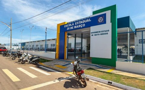 Governo de MT entrega nova Escola Estadual com estrutura para atender mais de 1 mil alunos