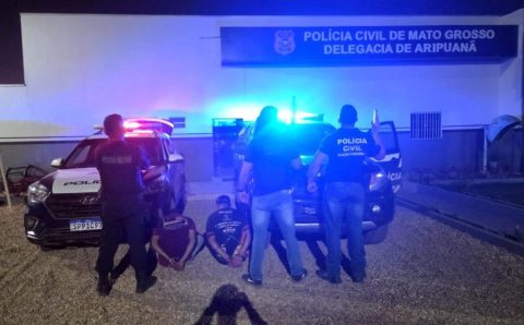 Polícias Civil e Militar prendem faccionados envolvidos em sequetro e execução de jovem em Aripuanã