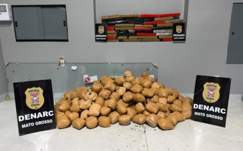 Polícia Civil apreende mais de 150 quilos de maconha em casa no bairro Jardim União