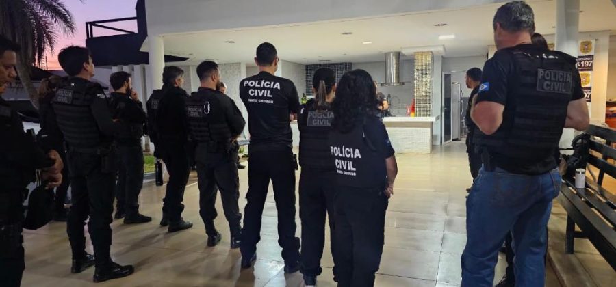 Polícia Civil cumpre mandados em Rondonópolis durante operação contra estelionato eletrônico