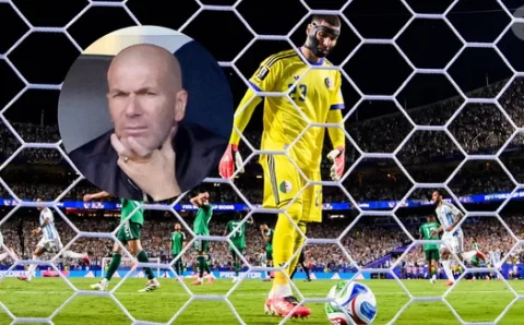 Não gostou? Foi assim que Zidane, com 53 anos hoje, reagiu ao ver o filho goleiro levar 3 gols de Messi em um único jogo na Copa