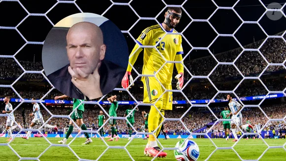 Não gostou? Foi assim que Zidane, com 53 anos hoje, reagiu ao ver o filho goleiro levar 3 gols de Messi em um único jogo na Copa