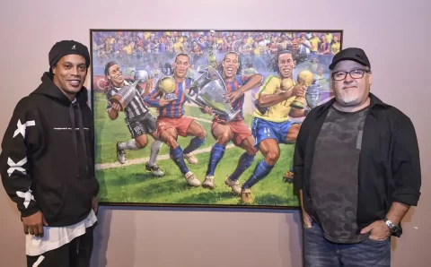 Casa das Rosas, em São Paulo recebe exposição sobre Ronaldinho Gaúcho