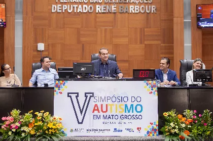 Wilson Santos promove 6º Simpósio sobre Autismo para fortalecer rede de cuidado e inclusão em MT