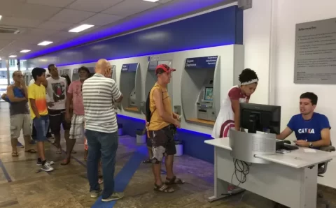 Agências bancárias terão horário especial em dias de jogos do Brasil