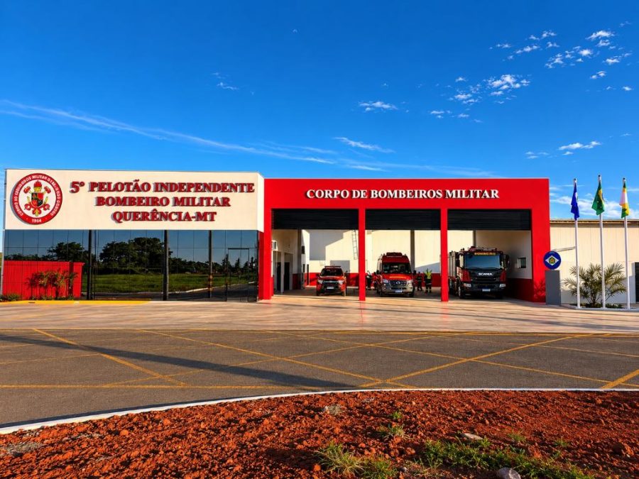 Corpo de Bombeiros inaugura nova unidade em Querência nesta quarta-feira (3)