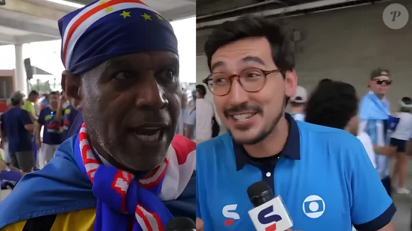 ‘Você é o pai do Vozinha?’: repórter da Globo leva maior susto ao vivo na Copa do Mundo ao descobrir parentesco com goleiro sensação de Cabo Verde